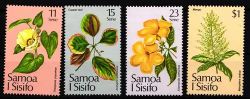 Samoa 469-472 postfrisch Weihnachten #IJ746