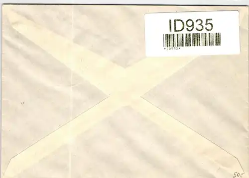 Deutsches Reich 747 auf Brief als Einzelfrankatur nicht gelaufen #ID935