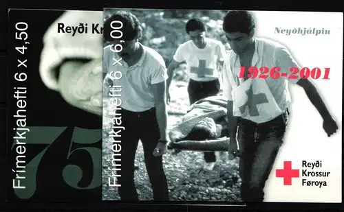 Färöer 391-392 postfrisch als 2 Markenheftchen #HV417