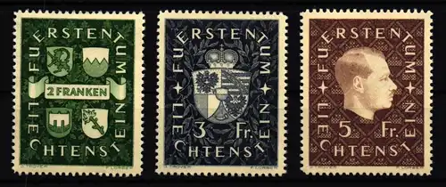 Liechtenstein 183-185 postfrisch #IG111