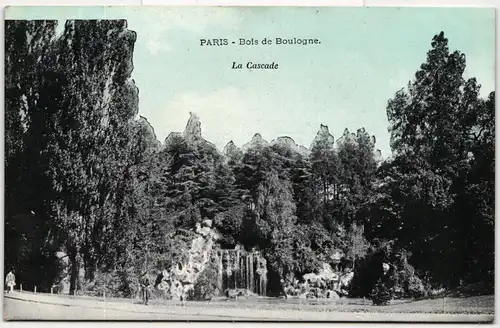 AK Paris Bois de Boulogne - La Cascde #PM702