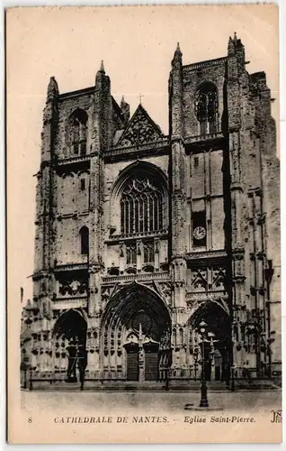 AK Nantes Cathedrale de Nantes - Eglise Saint-Pierre #PM707