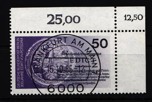 Berlin 743 KBWZ gestempelt #IL086