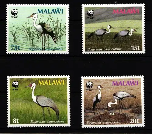Malawi 477-480 postfrisch Vögel #IH464