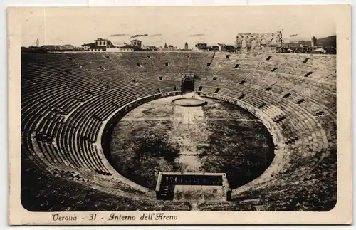 AK Verona Interno dell' Arena #PN107