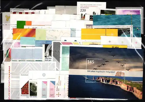 BRD Bund Jahrgang 2010 postfrisch inkl SK #BRD XX 2010