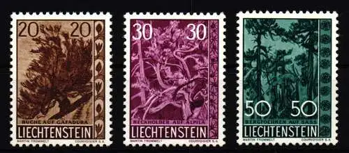Liechtenstein 399-401 postfrisch #IG168