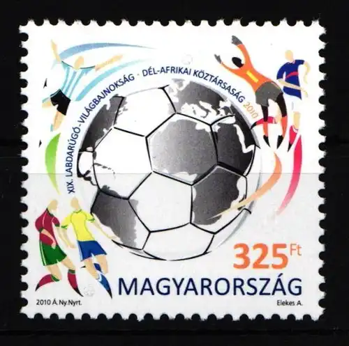 Ungarn 5472 postfrisch Fußball-Weltmeisterschaft 2010 #IJ633