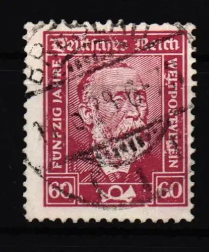 Deutsches Reich 362 y gestempelt Zahnfehler #IG182