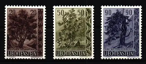 Liechtenstein 371-373 postfrisch #IG165