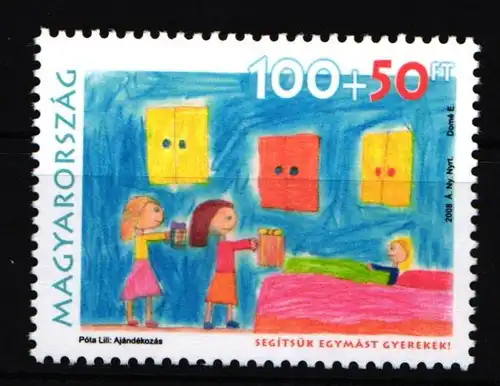 Ungarn 5288 postfrisch Kinderhilfe #IJ584