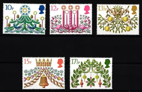 Großbritannien 856-860 postfrisch #HV342