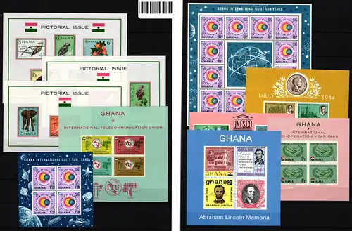 Ghana Lot Blöcke postfrisch #IA873
