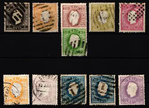 Portugal 34-45 ohne 44 gestempelt #IE925