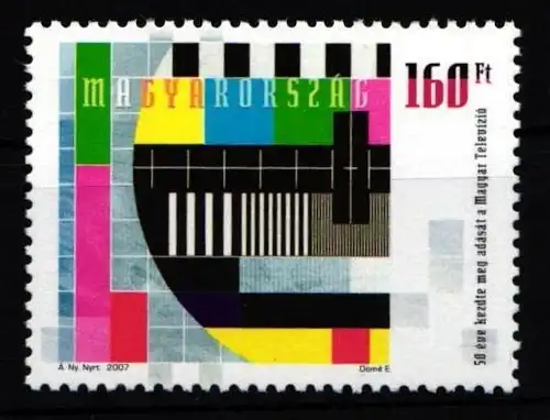 Ungarn 5188 postfrisch 50 Jahre TV in Ungarn #IJ552