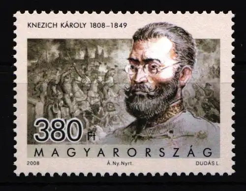 Ungarn 5267 postfrisch 200. Geburtstag von Károly Knezich #IJ572