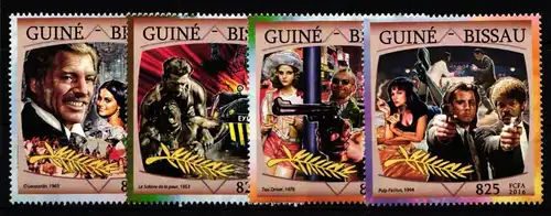 Guinea Bissau 8639-8642 postfrisch Film #IH541