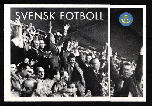 Schweden 2396-2401 postfrisch Markenheftchen 100 Jahre Fußballbund #IJ827