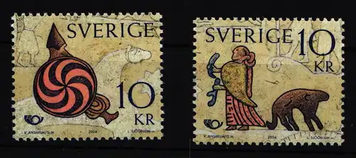 Schweden 2394-2395 postfrisch Nordische Mythen #IJ850