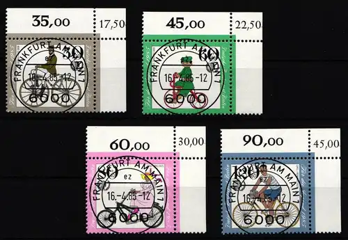 Berlin 735-738 KBWZ gestempelt #IL084