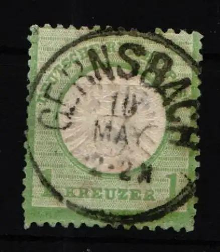 Thurn & Taxis 20 gestempelt waagerechtes Paar #IF786