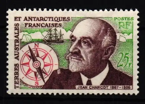 franz. Antarktisgebiete 24 postfrisch #IG290