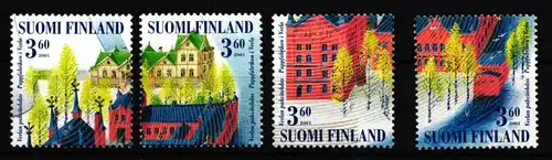 Finnland 1562-1565 postfrisch UNESCO-Welterbe Sägemühle Verla #IK792