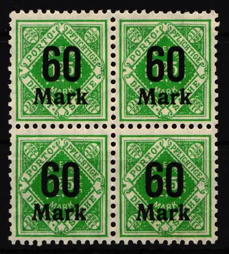 Württemberg Dienst 166 postfrisch 4er Block #IK394