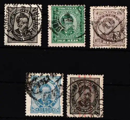 Portugal 54-58 gestempelt #IE950