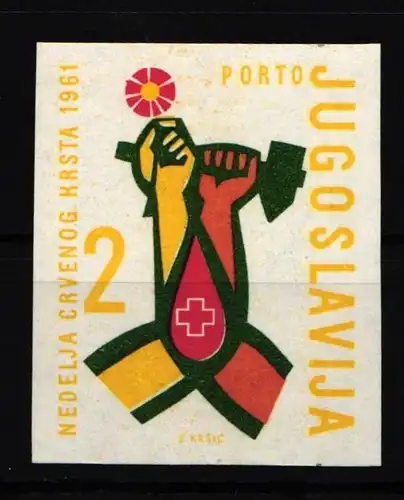 Jugoslawien Porto ZP 22B postfrisch #IL229
