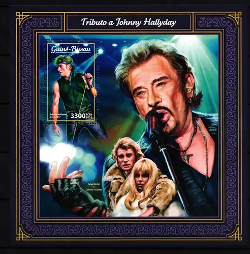 Guinea Bissau Block 1668 postfrisch Musiker #IH634