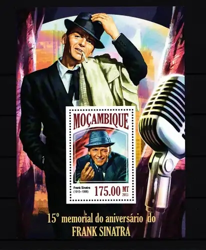 Mosambik Block 850 postfrisch Schauspieler #IH639