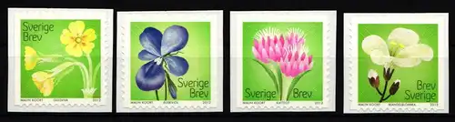 Schweden 2890-2893 postfrisch Pflanzen Wiesenblumen #IK655