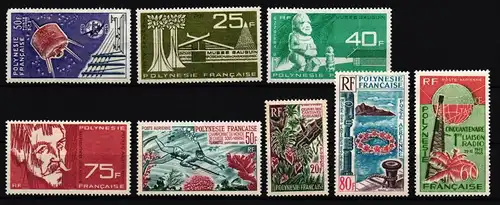 franz. Polynesien Jahrgang 1965 postfrisch #IG280