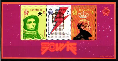 San Marino Block 79 postfrisch Musik #IH559