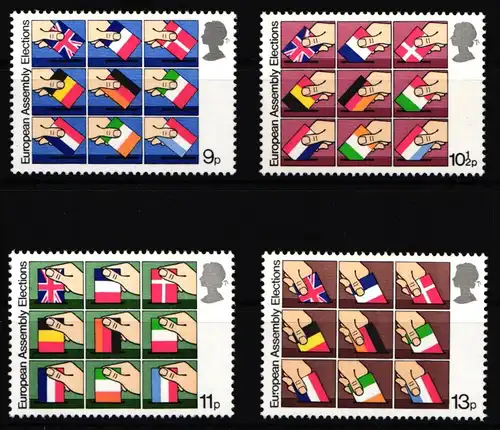 Großbritannien 789-792 postfrisch #IL319