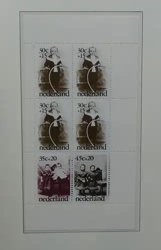 Niederlande ab Anfänge bis1984 besammelt im Leuchtturm Vordruckalbum #LX148