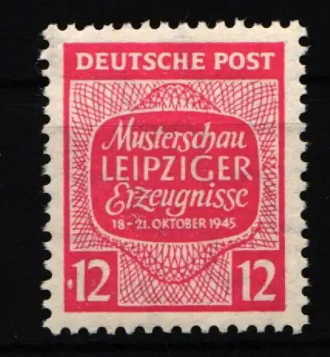 SBZ 125 VIII postfrisch Plattenfehler VIII #IA494