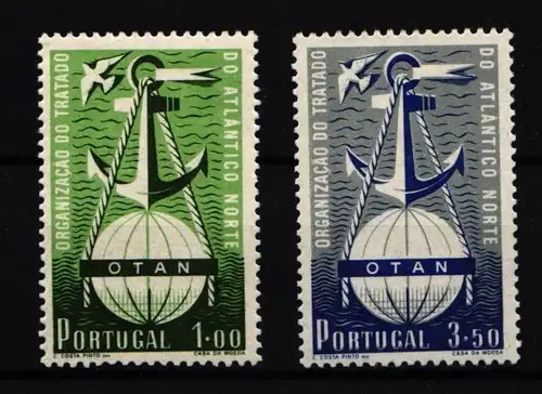 Portugal 778 und 779 postfrisch OTAN #IH604