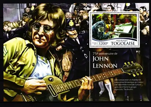 Togo Block 1182 postfrisch Musiker #IH653