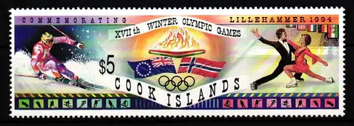 Cook Inseln 1402 postfrisch Olympische Spiele #IH728