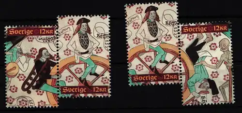 Schweden 2695-2697 postfrisch 500. Todestag von Albertus Pictor #IK527