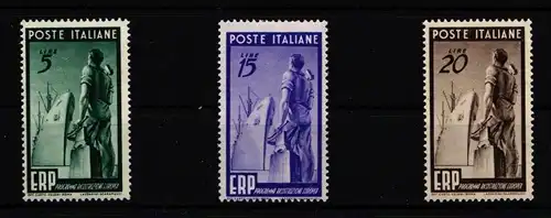Italien 774-776 postfrisch ERP #IH597