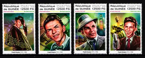 Guinea 13010-13013 postfrisch Frank Sinatra #IH620