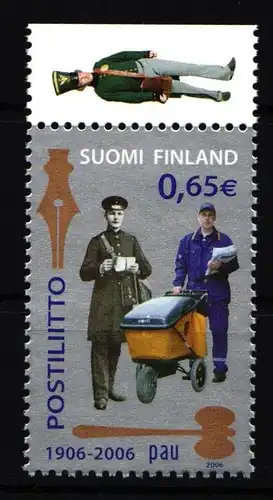 Finnland 1780 postfrisch 100 Jahre Post- und Logistik-Gewerkschaft #IK911