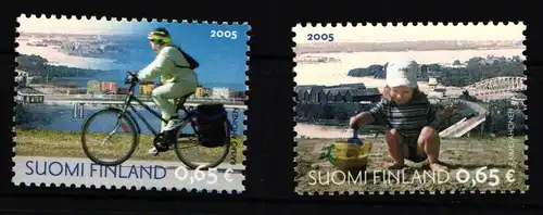 Finnland 1731-1732 postfrisch 400 Jahre Stadt Oulu #IK869