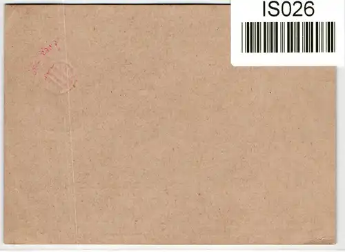 Französische Zone Rheinland-Pfalz 5 auf Postkarte #IS026