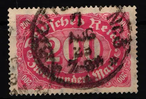 Deutsches Reich 248 b gestempelt geprüft Infla Berlin #IT075