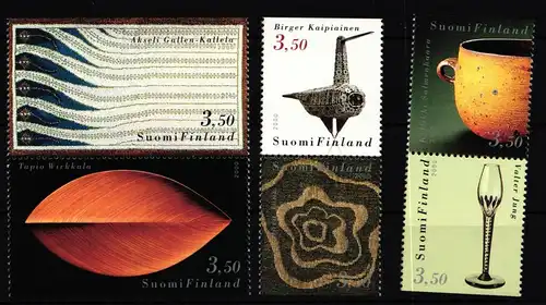 Finnland 1536–1541 postfrisch Finnisches Design #IK774