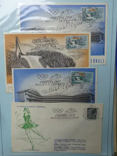 Olympische Spiele 1956 Cortuna Italien selten so! #LX180
